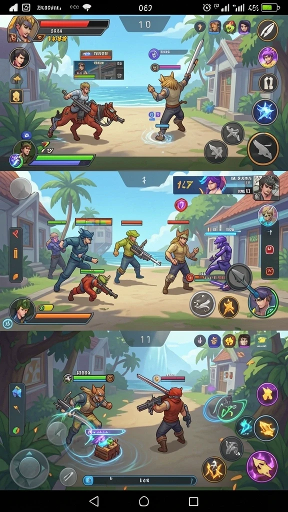bos5000 - Tangkapan layar menampilkan fitur multiplayer yang seru.