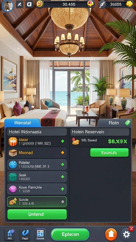 kno89 - Tampilan level yang penuh warna dan karakter menarik.