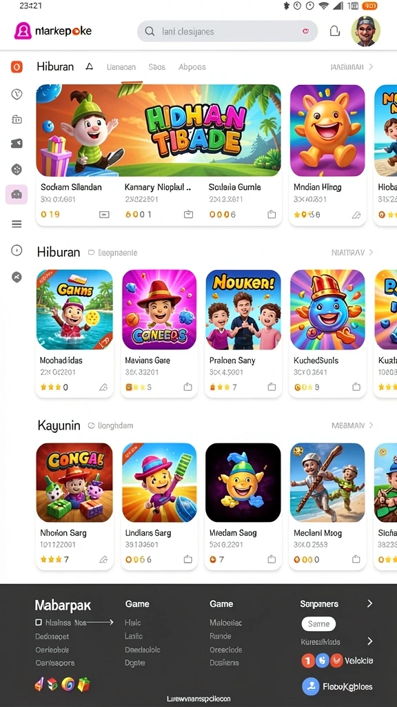 orca128 - Tampilan layar awal permainan ORCA128 yang menawan.