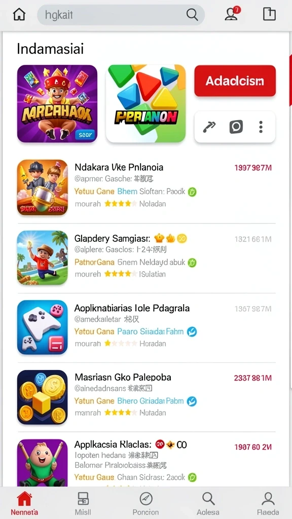 she777 - Tampilan antarmuka yang user-friendly dan menarik.